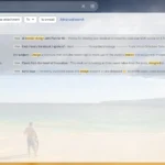 Giao diện tìm kiếm cơ bản của Gmail hiển thị kết quả cho từ khóa 'interior design', minh họa cách tìm kiếm đơn giản không hiệu quả bằng thanh tìm kiếm Gmail.