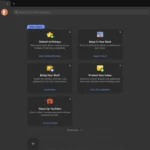 Giao diện trang tab mới mặc định của trình duyệt DuckDuckGo tập trung vào quyền riêng tư và bảo mật