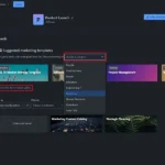Giao diện Trello hiển thị cách tạo bảng công việc từ mẫu có sẵn