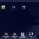 Giao diện trình giả lập Android BlueStacks trên Windows, minh họa khả năng chạy ứng dụng Android trên máy tính