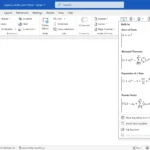 Giao diện Trình soạn thảo phương trình (Equation Editor) trong Microsoft Word