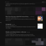 Giao diện ứng dụng đọc sau Instapaper trên trình duyệt Safari trên máy Mac, hiển thị danh sách các bài viết đã lưu