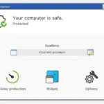 Giao diện ứng dụng Ghostpress, phần mềm phát hiện và chặn keylogger hiệu quả.