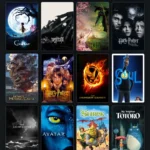 Giao diện ứng dụng Letterboxd hiển thị các bộ phim thuộc thể loại giả tưởng như Avatar và Spirited Away