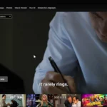Giao diện ứng dụng Netflix trên Windows 11 với tính năng xem phim và chương trình TV