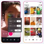 Giao diện và các tính năng chính của ứng dụng chỉnh sửa video Edits từ Meta