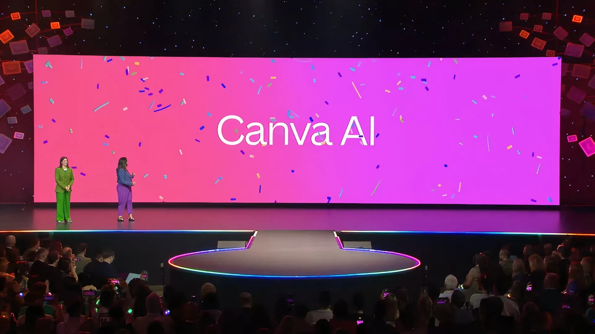Giới thiệu các công cụ trí tuệ nhân tạo (AI) mới của Canva tại sự kiện