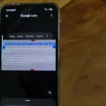 Google Lens trích xuất văn bản từ danh thiếp và tài liệu