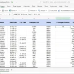 Hàm XMATCH trong Excel trả về vị trí của nhân viên "Kristen Tate" trong cột tên