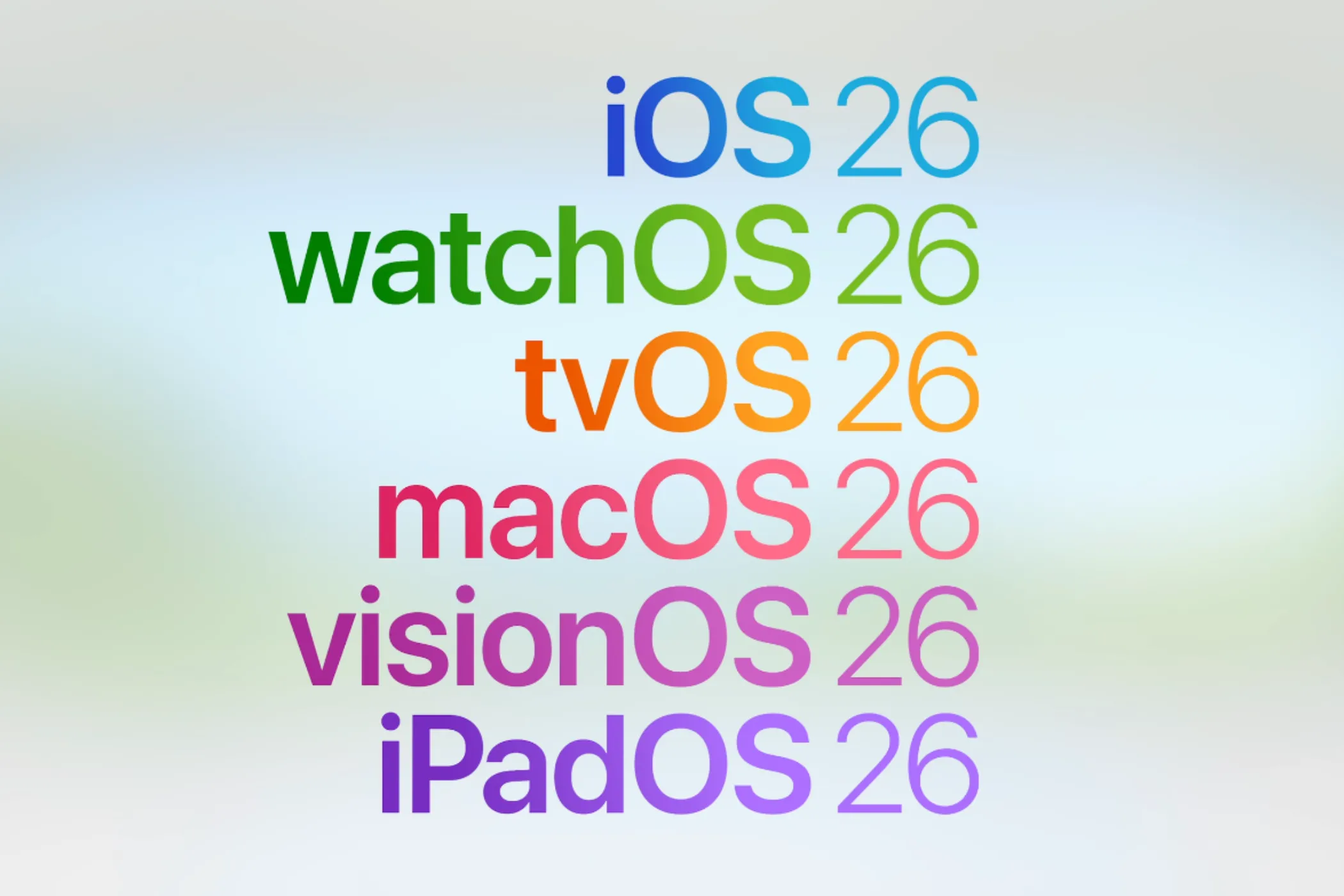 Hệ thống đặt tên phần mềm mới của Apple được thống nhất theo năm ra mắt
