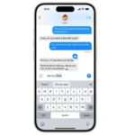 Hình ảnh minh họa chính thức tính năng Thay thế Văn bản (Text Replacement) của Apple trên iPhone