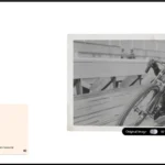 Hình ảnh minh họa dự án Moving Archives của Google Arts & Culture, cho thấy AI Veo biến ảnh tĩnh về xe máy Harley-Davidson thành chuyển động nhẹ nhàng, kết hợp thuyết minh Gemini