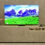 Hình ảnh minh họa TV Samsung QN990F 8K tại CES 2025, thể hiện khả năng hiển thị chất lượng cao của công nghệ HDR