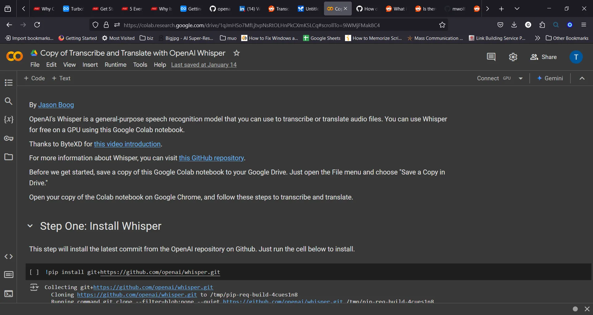 Hướng dẫn cách sử dụng OpenAI Whisper để chuyển đổi giọng nói thành văn bản thông qua Google Colab