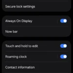 Hướng dẫn tắt Always On Display trên điện thoại Samsung để tiết kiệm pin