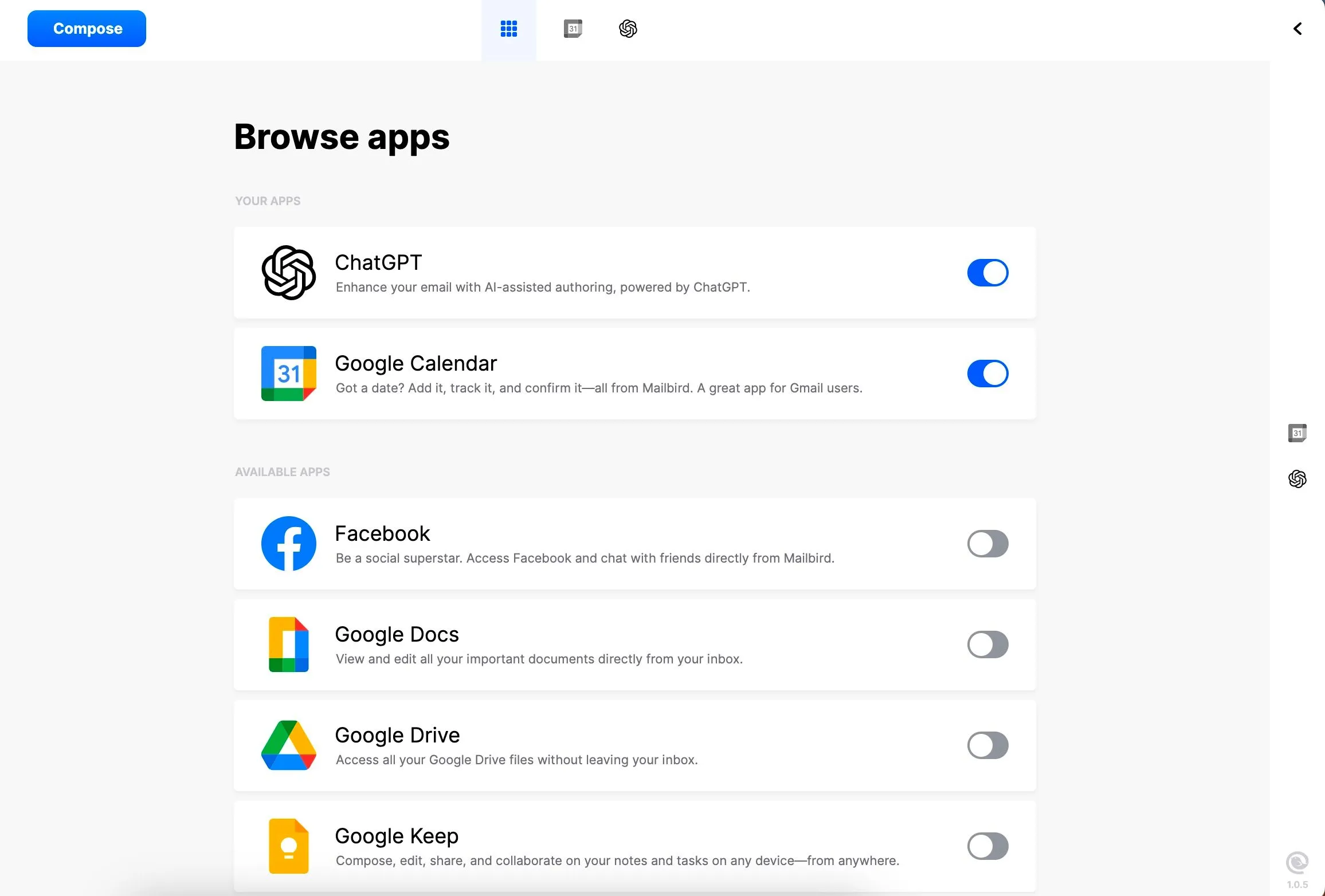 Hướng dẫn tích hợp tài khoản Gmail và Google Calendar vào Mailbird một cách dễ dàng