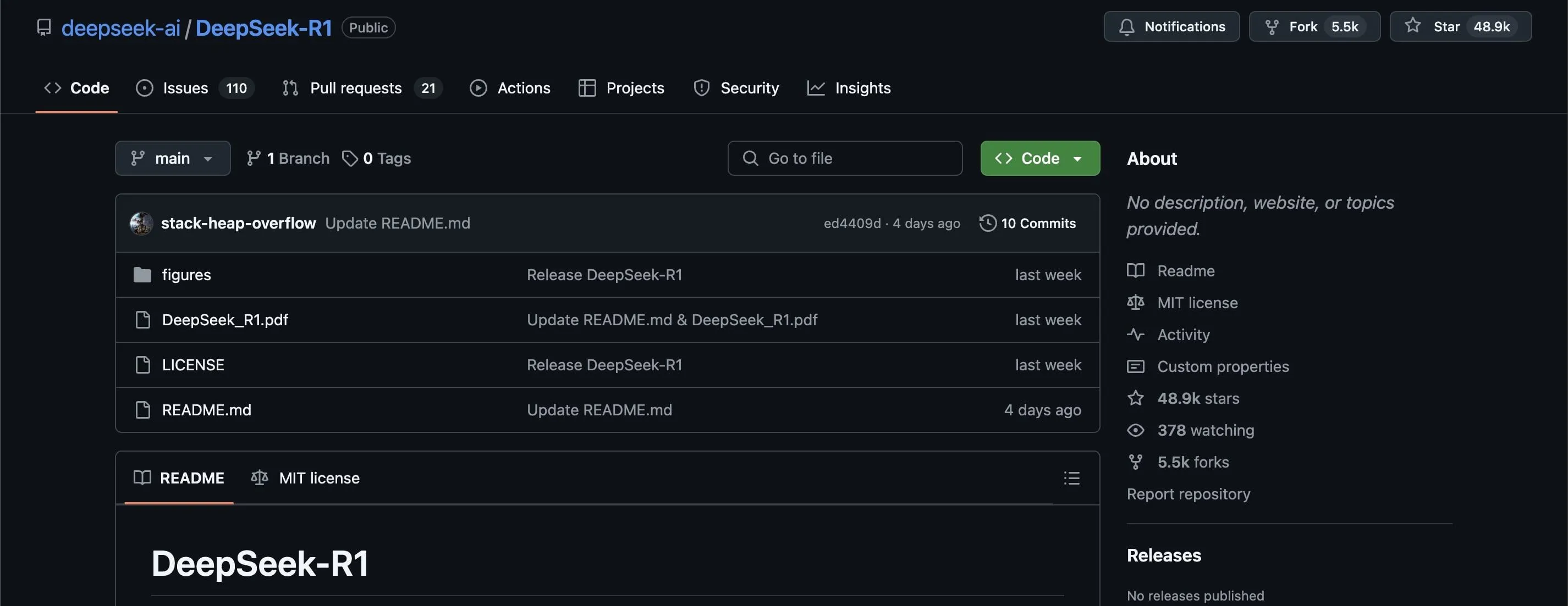 Kho mã nguồn DeepSeek AI trên GitHub chứng minh khả năng truy cập mã nguồn mở