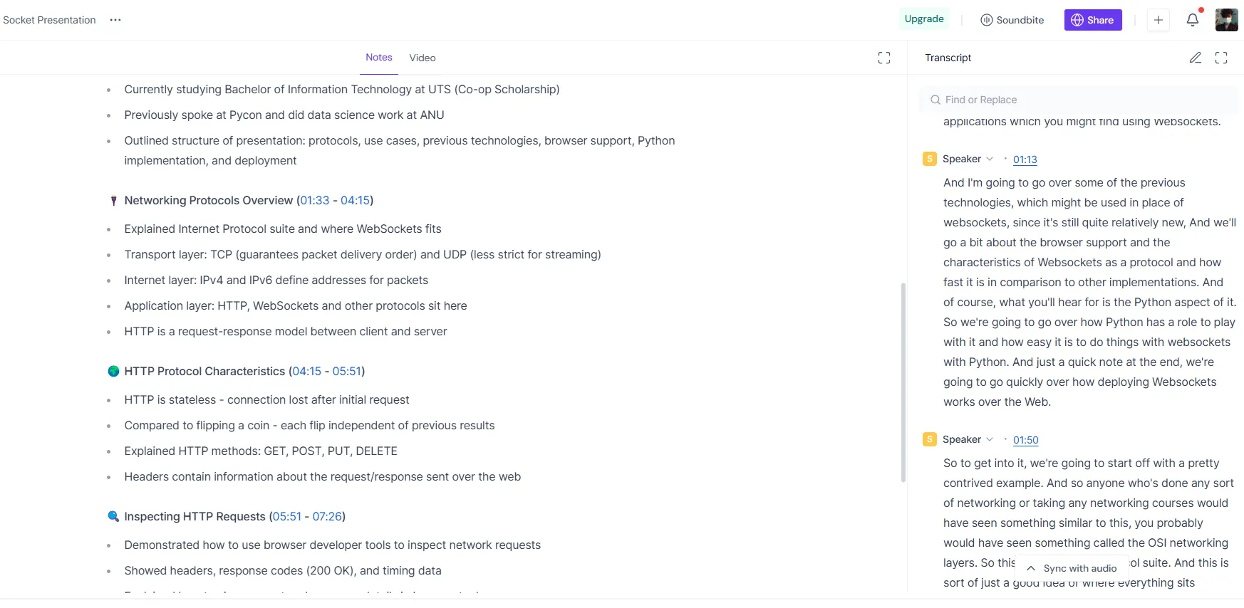 Kiểm tra bản ghi và tóm tắt cuộc họp Google Meet tự động bởi Fireflies AI