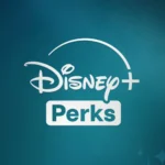 Logo chương trình ưu đãi Disney+ Perks với biểu tượng của dịch vụ Disney.