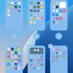 Màn hình chỉnh sửa trang chính iPhone hiển thị các trang để ẩn hoặc xóa