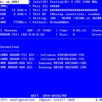 Màn hình công cụ MemTest86 đang thực hiện quá trình kiểm tra bộ nhớ RAM