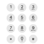 Màn hình iPhone đang nhập mã *3001#12345#* để kích hoạt Field Test Mode kiểm tra sóng