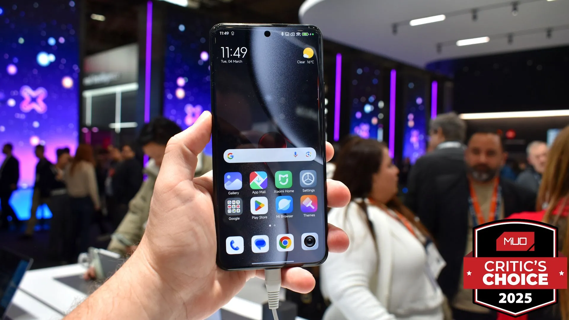 Màn hình Xiaomi 15 Ultra tại MWC 2025