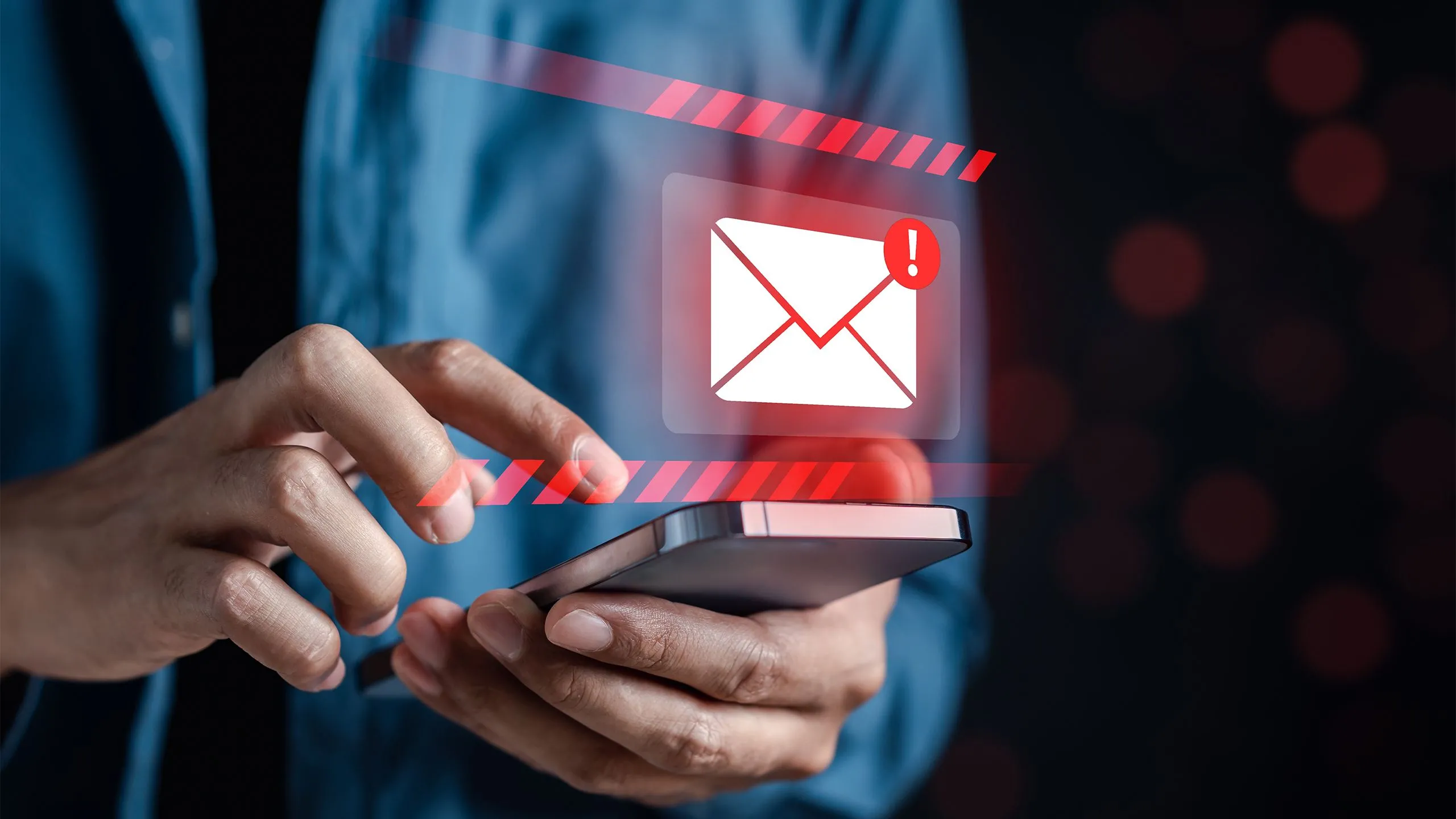 Một email lừa đảo hiển thị trong hộp thư đến Gmail, nhắc nhở người dùng cảnh giác với các thư điện tử đáng ngờ, đặc biệt khi hacker sử dụng AI.