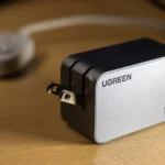Sạc tường USB-C Ugreen Nexode Pro 100W với phích cắm gập gọn, giải pháp sạc đa năng cho nhiều thiết bị công nghệ.