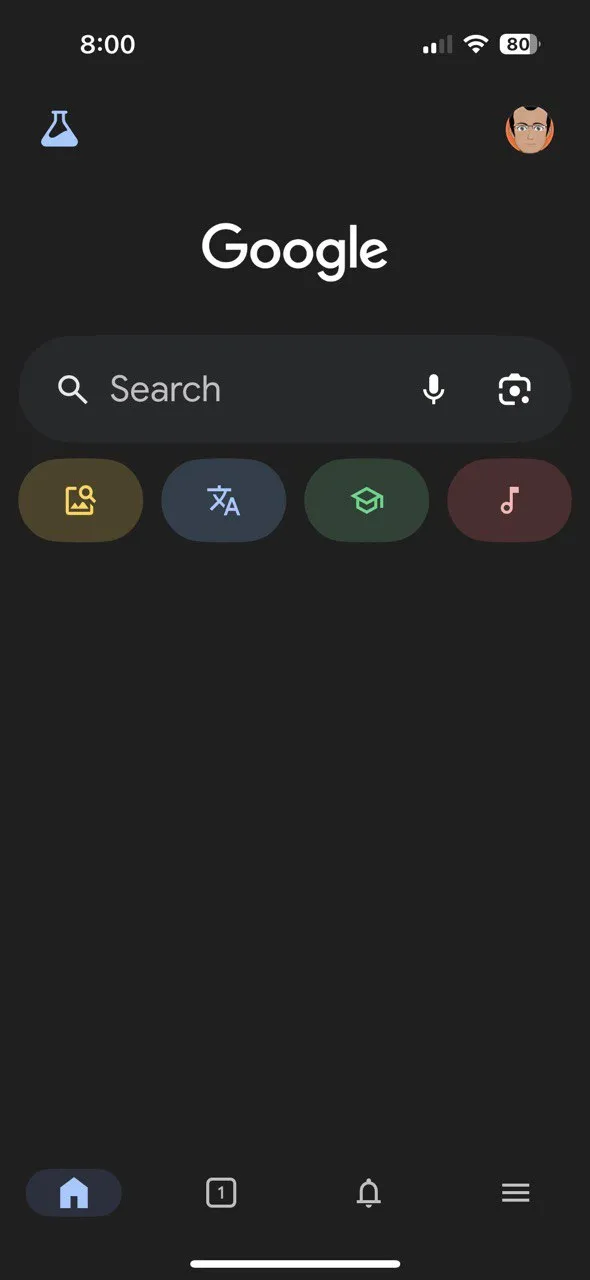 Sử dụng tính năng Google Lens trong ứng dụng Google trên iPhone