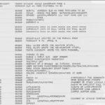Tài liệu mã nguồn Altair BASIC do Bill Gates chia sẻ trên blog Gates Notes