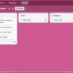 Tạo bảng mới trong ứng dụng Trello để quản lý dự án