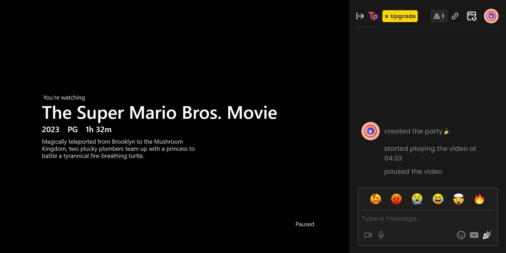 Teleparty, tiện ích cho phép xem Netflix cùng bạn bè với tính năng trò chuyện