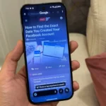 Thao tác khoanh tròn để tìm kiếm nội dung với Circle to Search trên màn hình Pixel 9 chạy Android