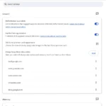 Thiết lập danh sách các trang web luôn hoạt động với tính năng Bộ tiết kiệm bộ nhớ của Chrome