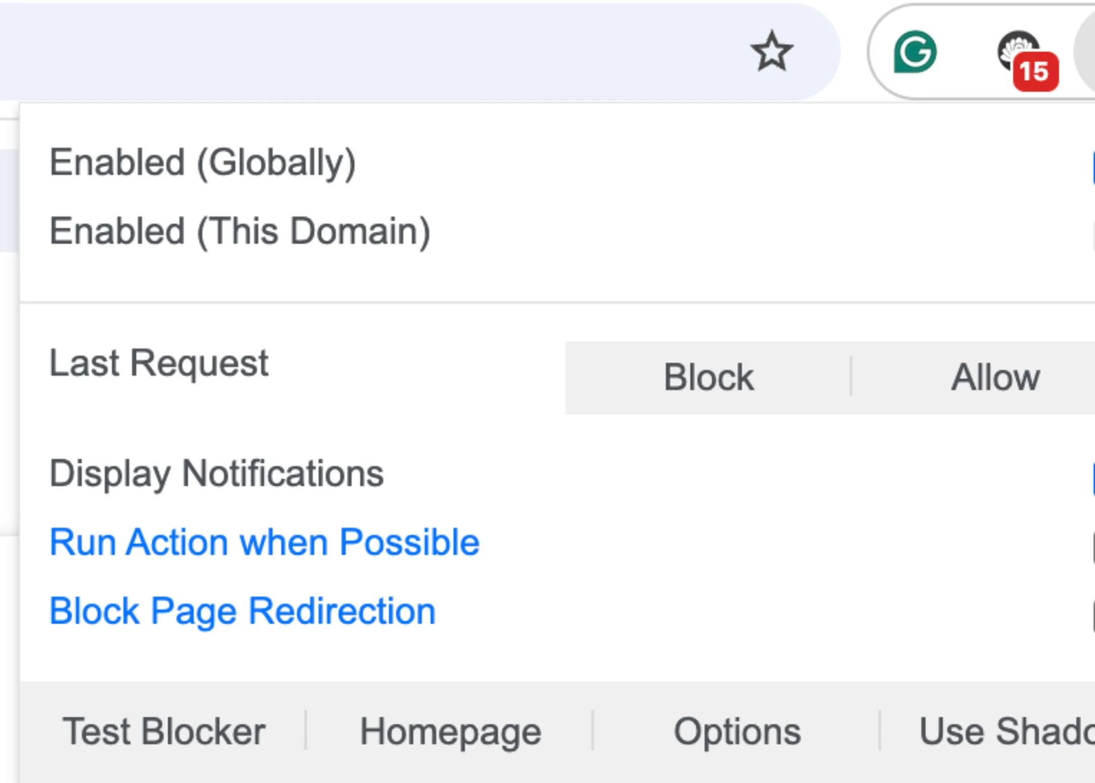 Tiện ích mở rộng Popup Blocker (Strict) dành cho trình duyệt Chrome