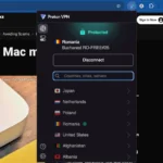 Tiện ích ProtonVPN trên Chrome đã kết nối, một lựa chọn VPN an toàn