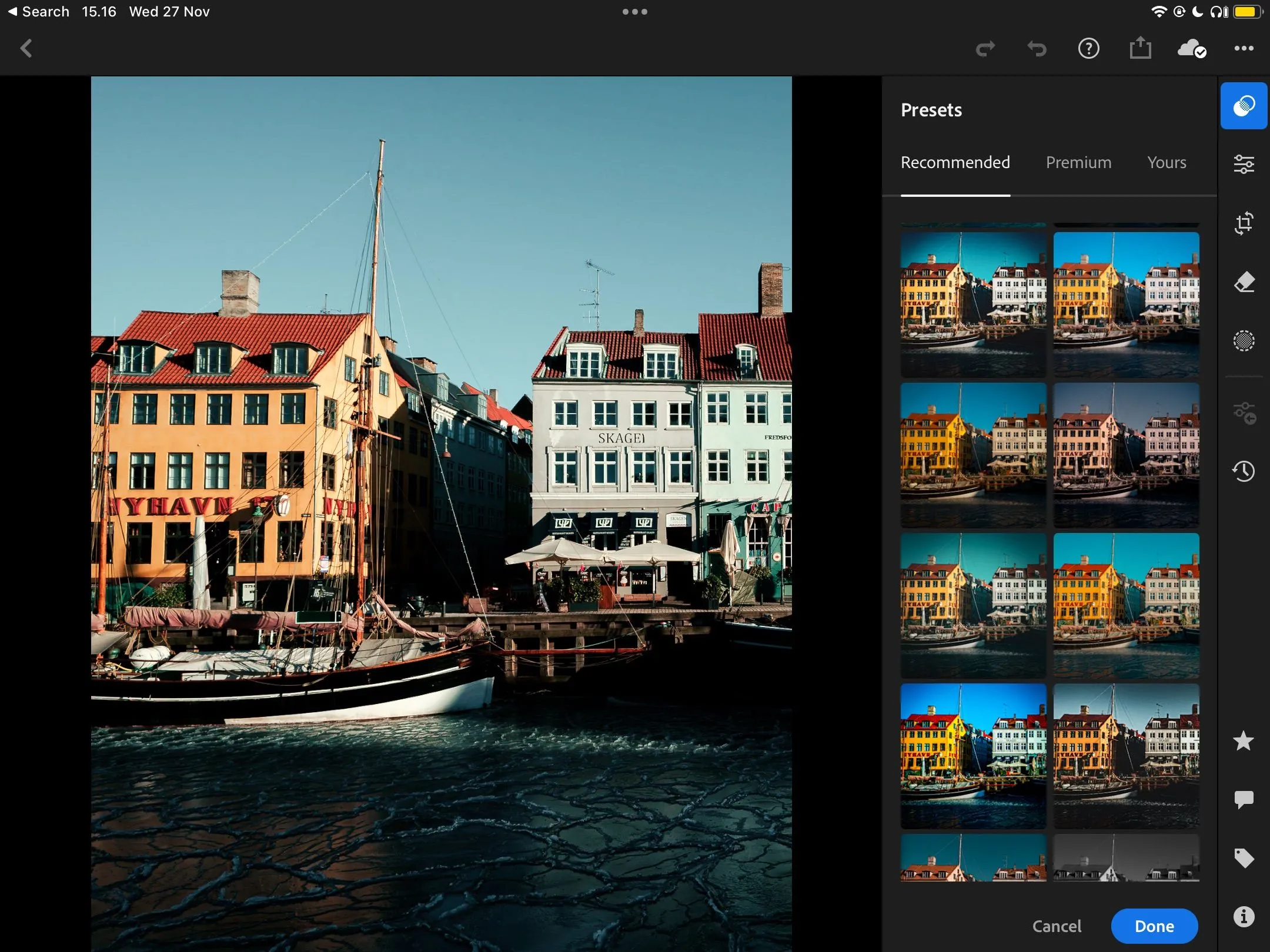 Tính năng đề xuất Preset trong Adobe Lightroom giúp chỉnh sửa ảnh nhanh chóng