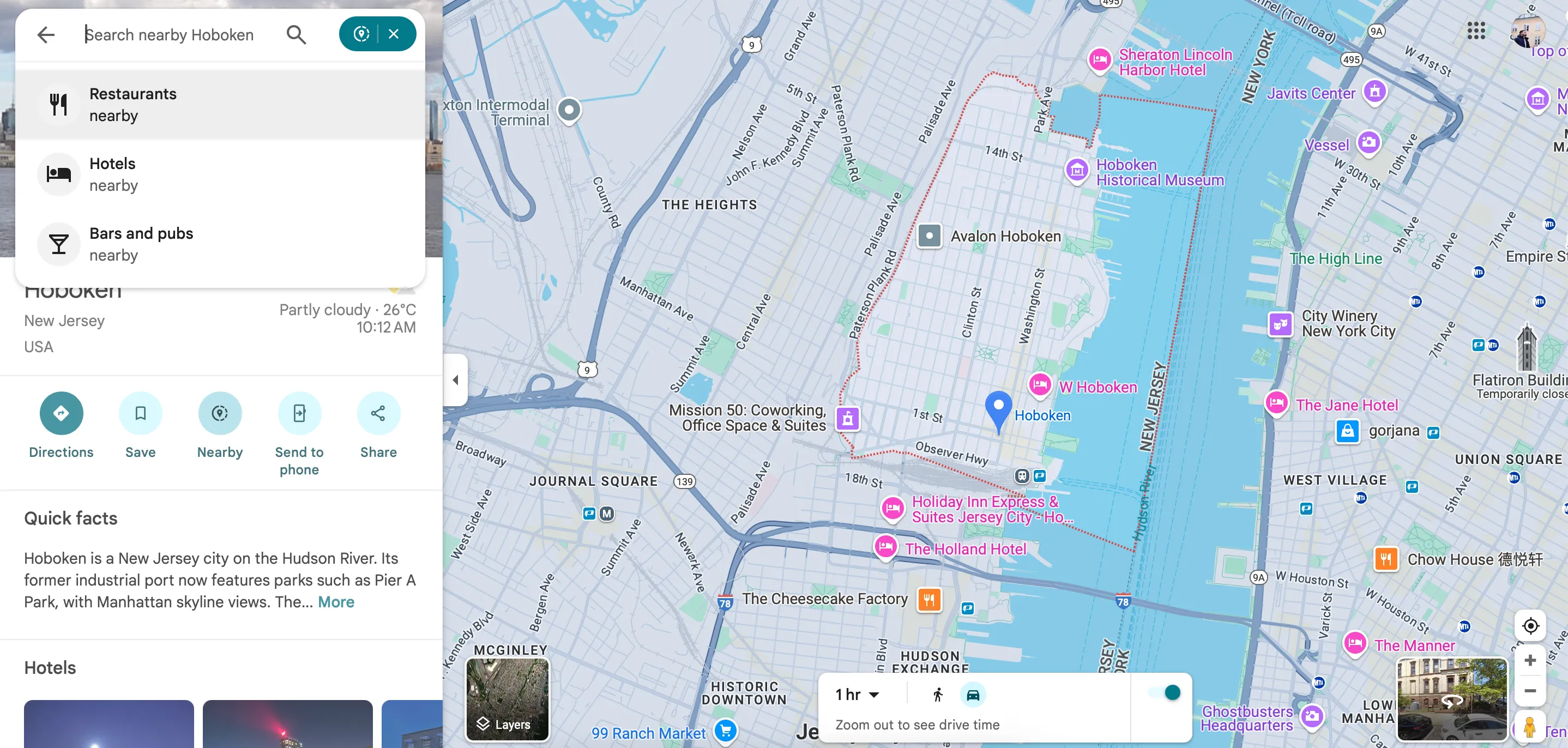 Tính năng Gần đây trong Google Maps