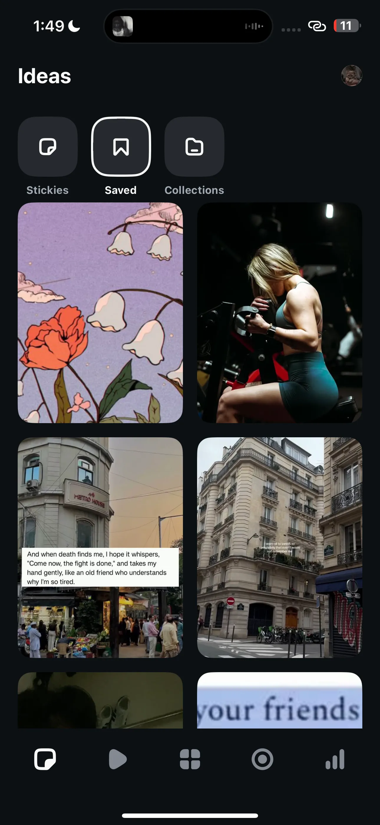 Tổng quan giao diện tab Ideas của Instagram Edits