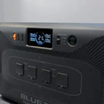 Trạm điện di động Bluetti Apex 300 màu xanh lam, thiết bị năng lượng dự phòng mạnh mẽ