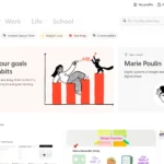 Trang mẫu Notion hiển thị nhiều lựa chọn template đa dạng cho các mục đích khác nhau, bao gồm brainstorming và quản lý ý tưởng.