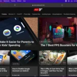 Trình duyệt Safari của Apple hiển thị trang web MakeUseOf trên màn hình máy Mac, minh họa giao diện người dùng và khả năng truy cập web.