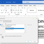 Tùy chọn dán đặc biệt Paste Special trong Microsoft Word để kiểm soát định dạng