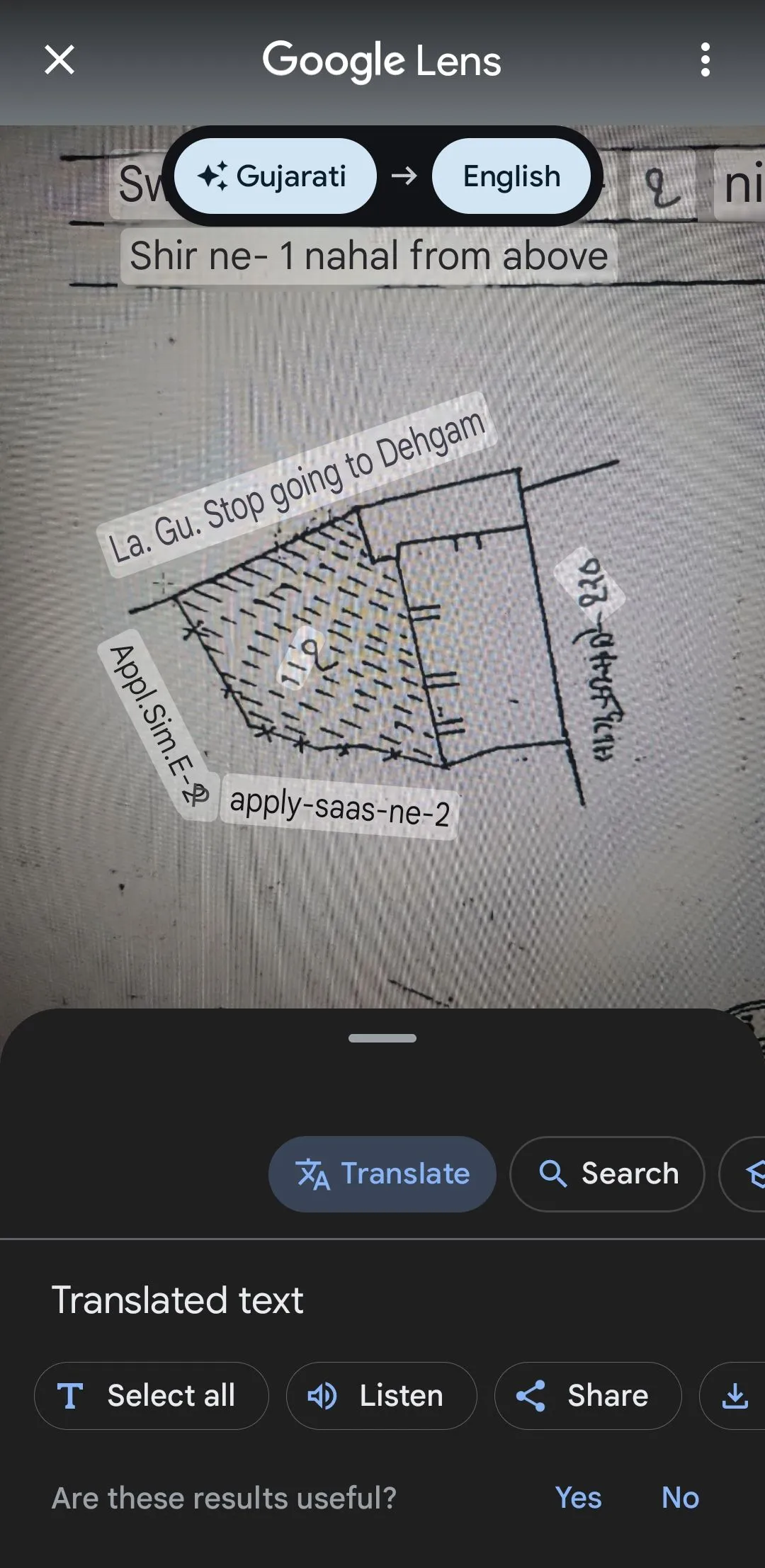 Tùy chọn dịch văn bản của Google Lens trực tiếp trong ứng dụng Google Photos