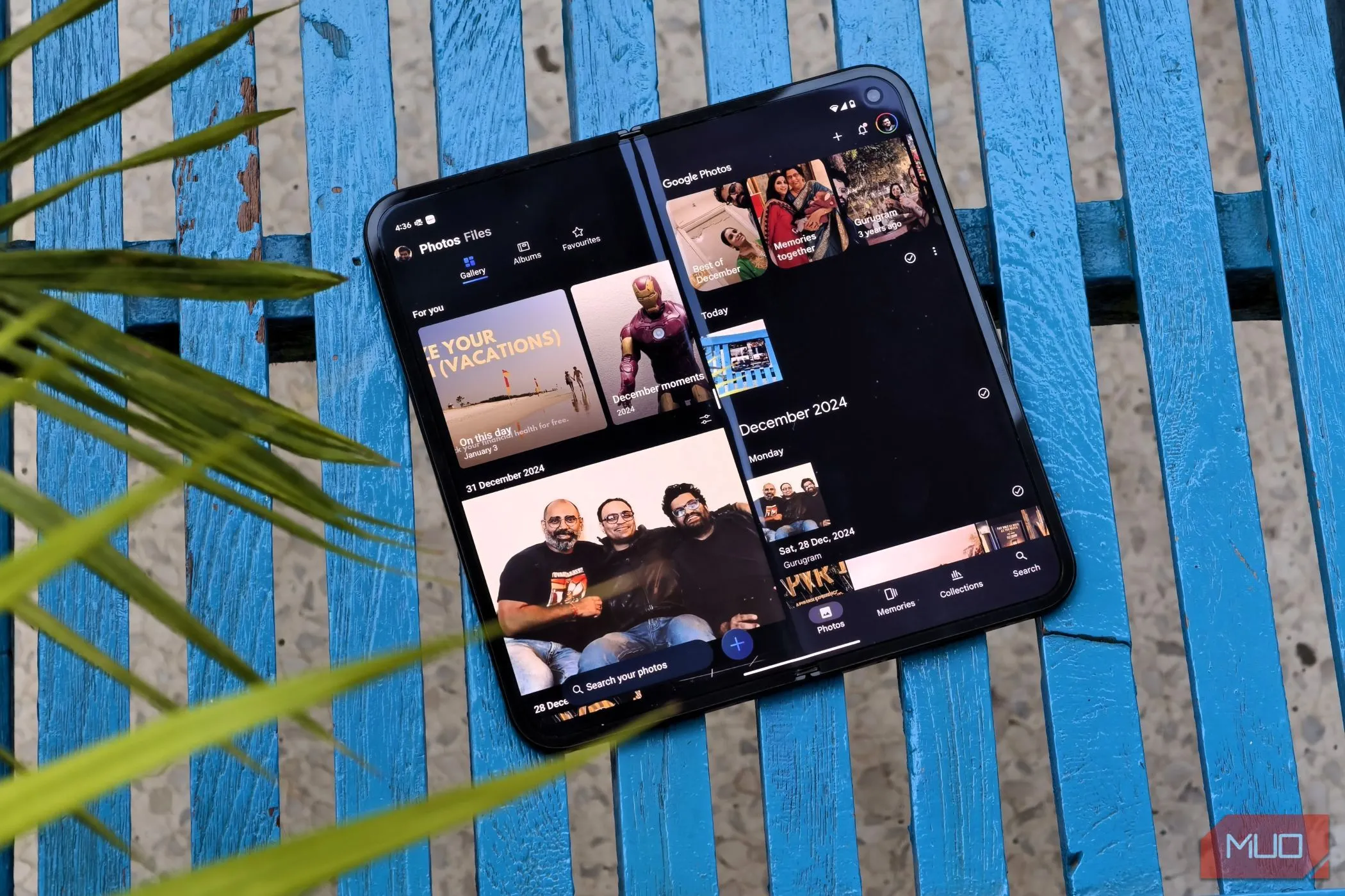 Ứng dụng Google Photos và Microsoft OneDrive trên điện thoại Android Google Pixel 9 Pro Fold